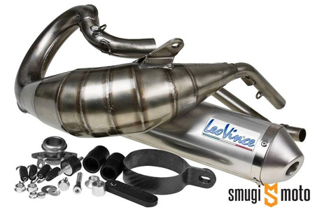 Wydech LeoVince X-Fight, Derbi Senda 2000, DRD / Gilera RCR, SMT (E)