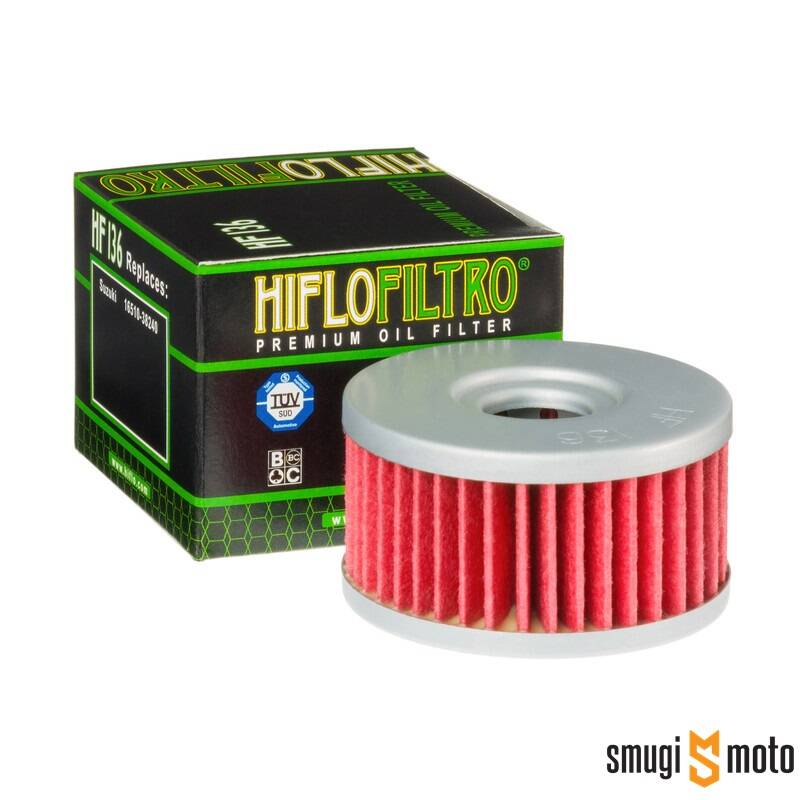 Filtr oleju HifloFiltro HF136, BETAMOTOR, SUZUKI DR 350
